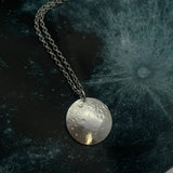 Sterling Silver Luna Moon Pendant 2