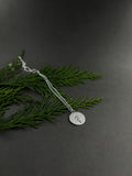 Sterling Silver Leaf Charm Pendant