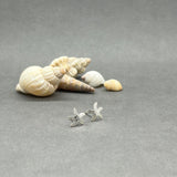 Sterling Silver Starfish Stud Earrings