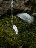 Sterling Silver Feather Pendant