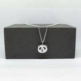 Sterling Silver Panda Pendant